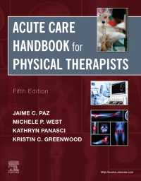 Original PDF Ebook - Acute Care Handbook for Physical Therapists5th Edition - 9780323639194