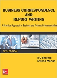 Original PDF Ebook - BUSINESS CORRESPONDENCE AND REPORT WRITING5th Edition -9789385965050