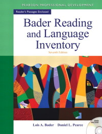 Original PDF Ebook - Bader Reading & Language Inventory7th Edition - 9780132943680