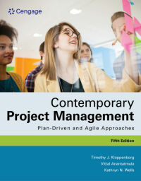 Original PDF Ebook - Contemporary Project Management: Plan-Driven and Agile Approaches5th Edition - 9780357715734