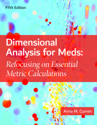 Original PDF Ebook - Dimensional Analysis for Meds5th Edition - 9781284172911