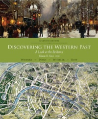 Original PDF Ebook - Discovering the Western Past, Volume II: Since 15007th Edition - 9781111837174