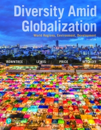 Original PDF Ebook - Diversity Amid Globalization: World Regions, Environment, Development (Pearson+)7th Edition - 9780134539423