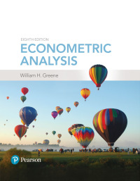 Original PDF Ebook - Econometric Analysis8th Edition - 9780134461366