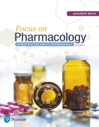 Original PDF Ebook - Focus on Pharmacology: Essentials for Health Professionals (Pearson+)3rd Edition - 9780134525044