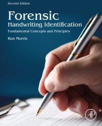 Original PDF Ebook - Forensic Handwriting Identification2nd EditionFundamental Concepts and Principles - 9780124096028