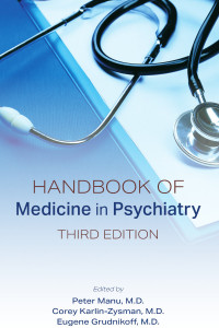 Original PDF Ebook - Handbook of Medicine in Psychiatry3rd Edition - 9781615372287