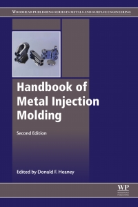 Original PDF Ebook - Handbook of Metal Injection Molding2nd Edition -9780081021521