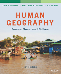Original PDF Ebook - Human Geography: People, Place, and Culture11th Edition - 9781118793145