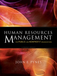 Original PDF Ebook - Human Resources Management for Public and Nonprofit Organizations: A Strategic Approach4th Edition - 9781118398623