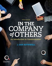 Original PDF Ebook - In the Company of Others5th EditionAn Introduction to Communication -9780190457433