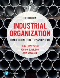 Original PDF Ebook - Industrial Organization5th EditionCompetition, Strategy and Policy - 9781292121710