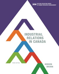 Original PDF Ebook - Industrial Relations in Canada3rd Edition - 9780176580575