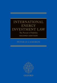 Original PDF Ebook - International Energy Investment Law2nd EditionThe Pursuit of Stability - 9780198732471