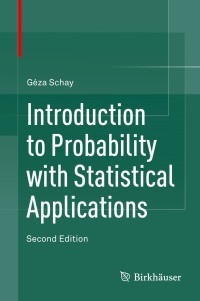 Original PDF Ebook - Introduction to Probability with Statistical Applications2nd Edition - 9783319306186