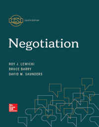 Original PDF Ebook - Negotiation8th Edition - 9781260043648