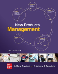 Original PDF Ebook - New Products Management12th Edition - 9781259911828