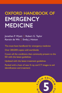 Original PDF Ebook - Oxford Handbook of Emergency Medicine5th Edition - 9780198784197