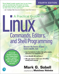 Original PDF Ebook - Practical Guide to Linux Commands, Editors, and Shell Programming, A4th Edition - 9780134774602
