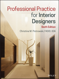 Original PDF Ebook - Professional Practice for Interior Designers6th Edition - 9781119554516