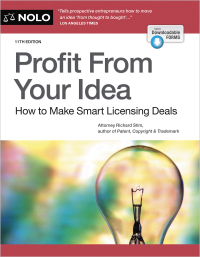 Original PDF Ebook - Profit From Your Idea11th EditionHow to Make Smart Licensing Deals -9781413327915