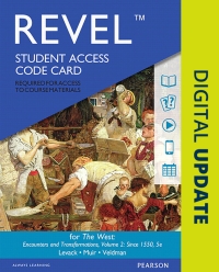 Original PDF Ebook - Revel Access Code for The West: Encounters and Transformations, Volume 25th EditionEncounters and Transformations, Volume 2 - 9780134238920