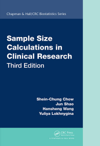 Original PDF Ebook - Sample Size Calculations in Clinical Research3rd Edition - 9781138740983