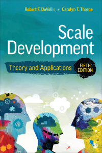 Original PDF Ebook - Scale Development: Theory and Applications5th Edition - 9781544379340