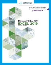 Original PDF Ebook - Shelly Cashman Series Microsoft Office 365 & Excel 2019 Comprehensive1st Edition - 9780357026403