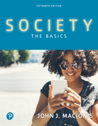 Original PDF Ebook - Society: The Basics (Pearson+)15th Edition - 9780134711409