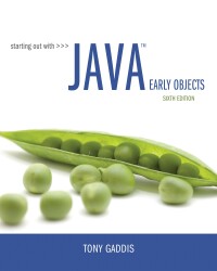 Original PDF Ebook - Starting Out with Java: Early Objects6th Edition - 9780134462011