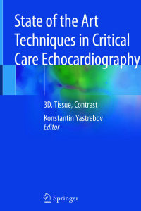 Original PDF Ebook - State of the Art Techniques in Critical Care Echocardiography3D, Tissue, Contrast - 9789811393211