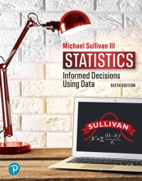 Original PDF Ebook - Statistics: Informed Decisions Using Data (Pearson+)6th Edition - 9780135780183