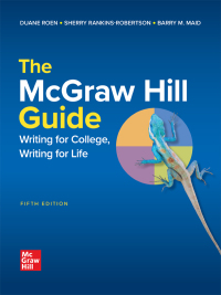 Original PDF Ebook - The McGraw-Hill Guide: Writing for College, Writing for Life5th Edition - 9781260798159