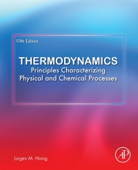 Original PDF Ebook - Thermodynamics5th EditionPrinciples Characterizing Physical and Chemical Processes - 9780128219409