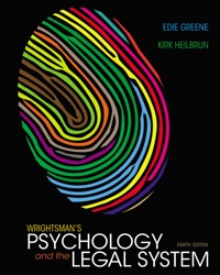 Original PDF Ebook - Wrightsman's Psychology and the Legal System8th Edition - 9781133956563